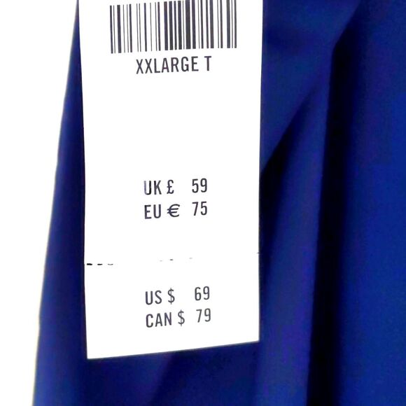 NEW Women's Navy Blue Abercrombie & Fitch Sexy Intimate Slip Dress 2XLT - Picture 5 of 8